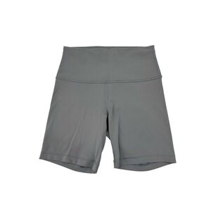 Lululemon Winder Train High Rise 6" Inseam Rise Size 6 Gray/Blue